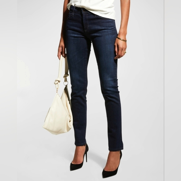 ❄️3\$18 AG Adriano Goldschmied Skinny Jeans size 27 regular - Picture 2 of 6